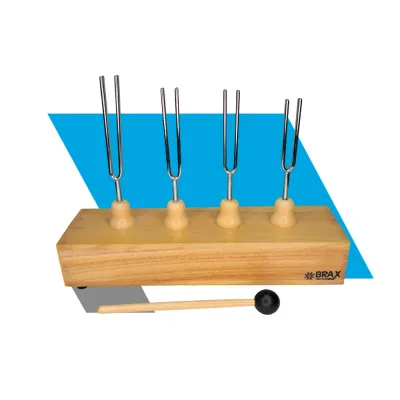 CAIXA DE RESSONANCIA COM 04 DIAPASÕES O ACORDE PERFEITO